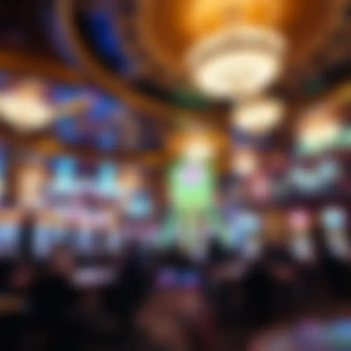 Luxurious interior of a top casino showcasing opulence