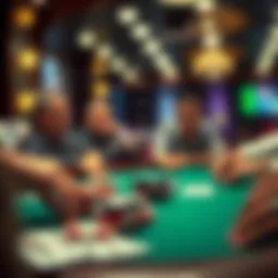 Illustration of various bet sizes in Texas Hold'em