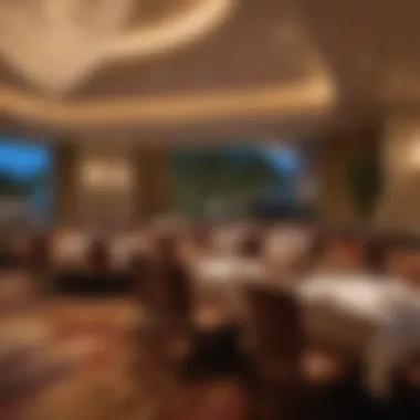 Luxurious dining experience at Borgata Casino's restaurant