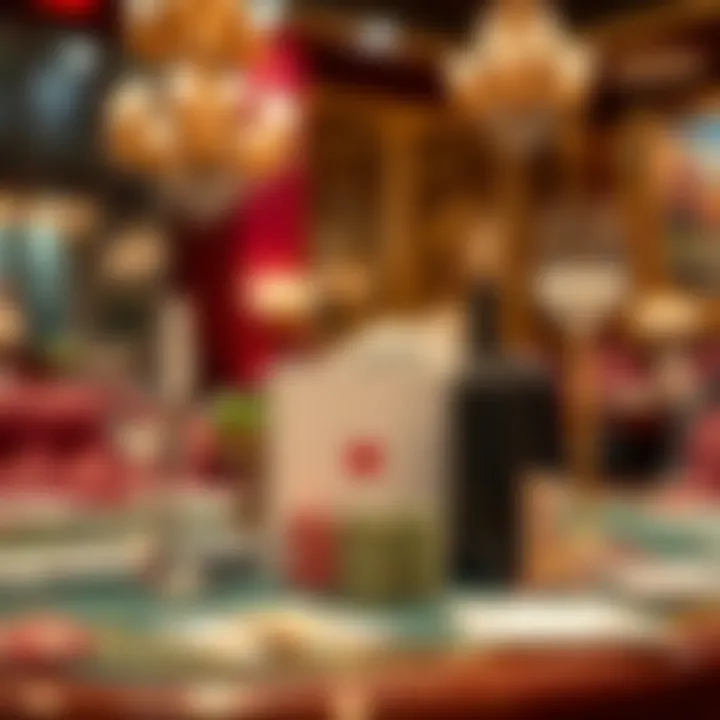 Stylish Casino Decor Elements Chic decor for a stylish casino-themed gathering