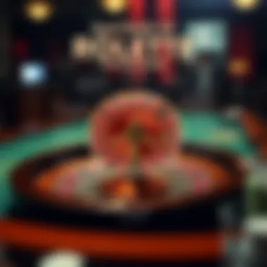 A detailed infographic illustrating gameplay mechanics of roulette