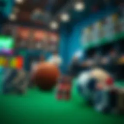 Visual representation of sports betting strategies