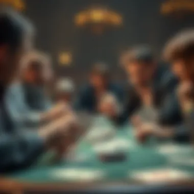 Exciting gameplay of Tonk with colorful cards