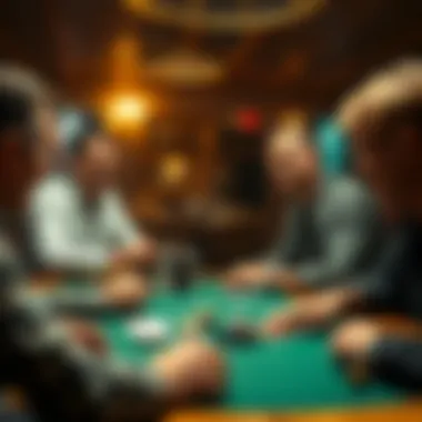 Players enjoying a friendly game of Tonk