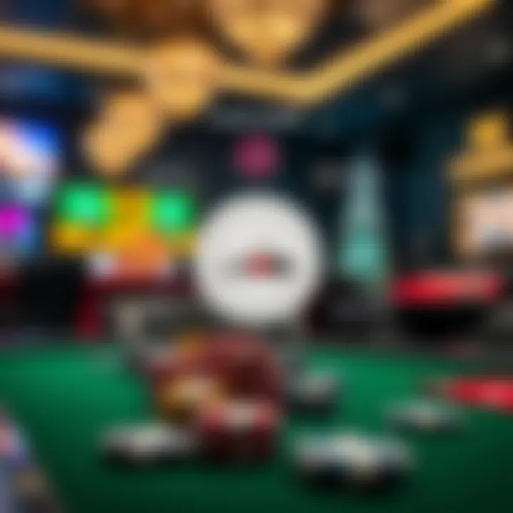 A conceptual diagram illustrating trends and strategies for enhancing player experience in online casinos