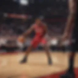 Miami Heat player showcasing skills on the court