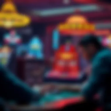 An intriguing visual representation of player psychology and decision-making in gaming