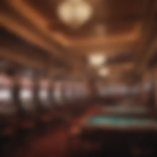 Historic venue of Binion's Gambling Hall