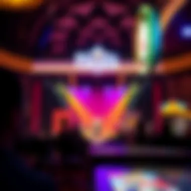 Live Entertainment Showcasing Talent at Fiesta Casino Entertainment stage featuring a vibrant performance inside the casino