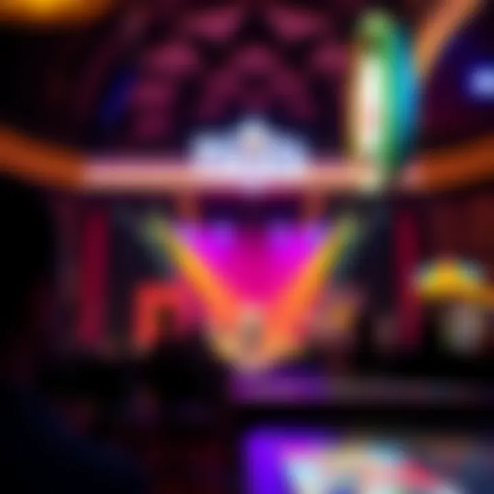 Live Entertainment Showcasing Talent at Fiesta Casino Entertainment stage featuring a vibrant performance inside the casino