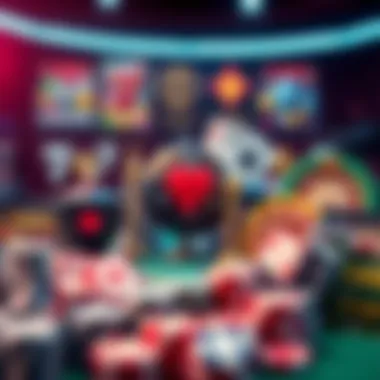 Visual representation of various casino game icons