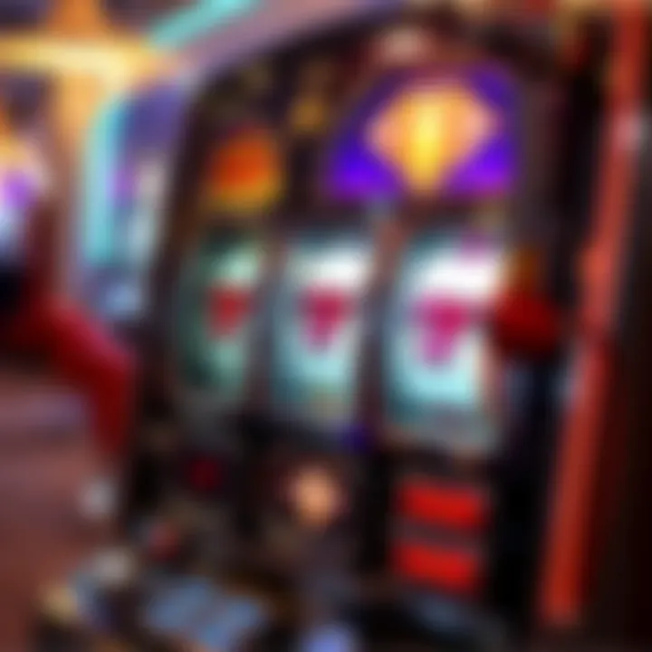 Classic Double Diamond Slot Machine Display Classic Double Diamond slot machine display