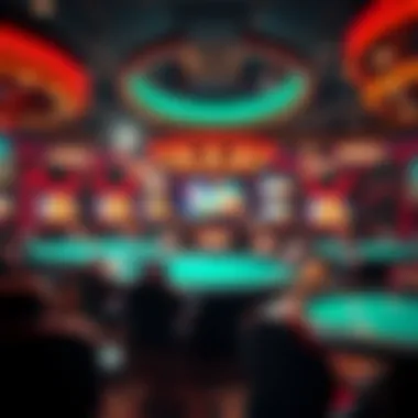 Discovering Digital Poker Spaces A vibrant online poker room interface showcasing free-only games