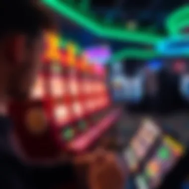 Player enjoying a free slot game on a digital device