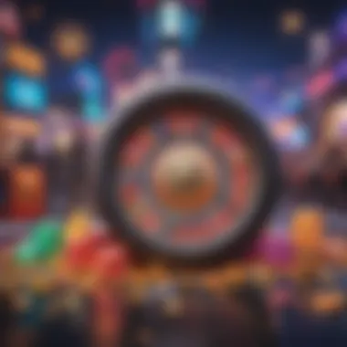 Vibrant Game Interface of Jackpot Party Colorful jackpot party game interface