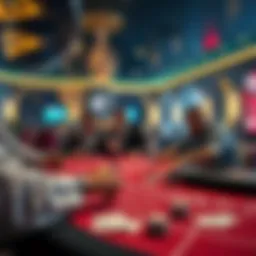 An immersive live dealer blackjack table with professional dealers.