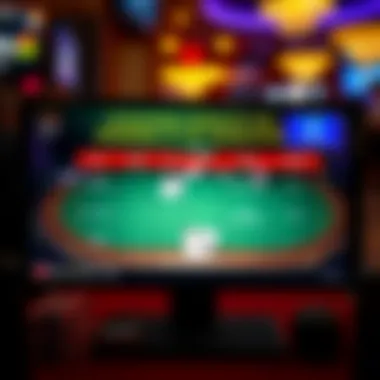 Strategic Insights for Winning at Blackjack A strategic overview of different blackjack strategies on a digital screen.