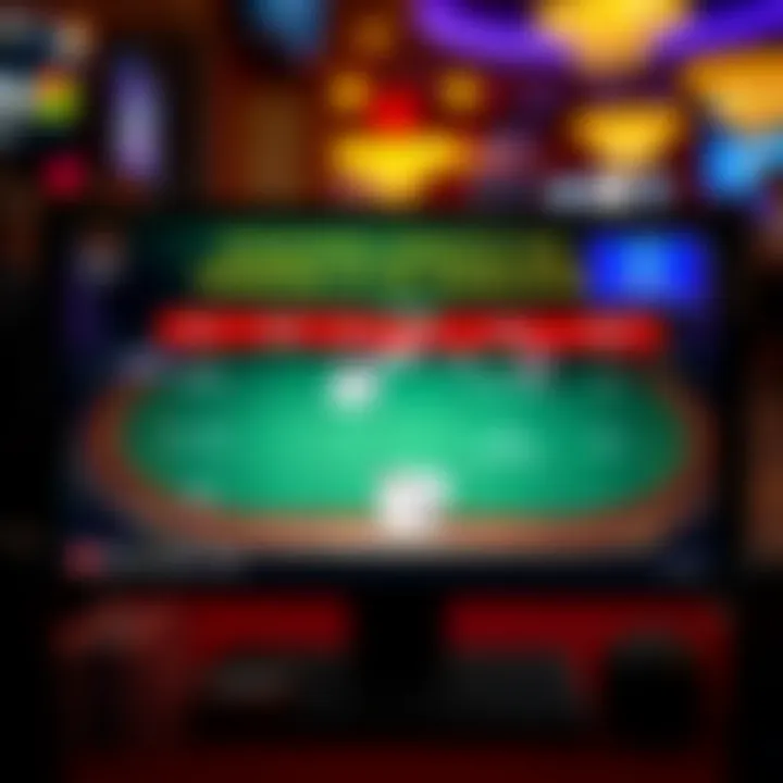 Strategic Insights for Winning at Blackjack A strategic overview of different blackjack strategies on a digital screen.