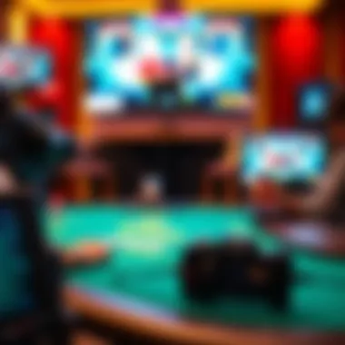 The Technology Powering Live Dealer Gaming Technological setup behind live dealer gaming, showcasing cameras and software.