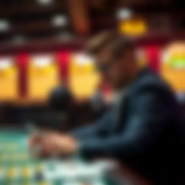 Strategizing for Success in Scratch-Offs A thoughtful player analyzing scratch-off strategies