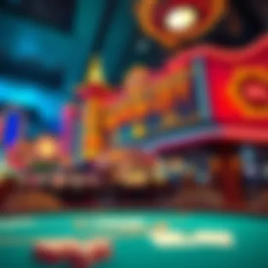 Location Map of the Motor City Poker Room Map highlighting the location of the Motor City Poker Room