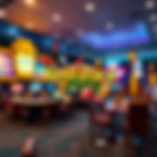 Nebraska state outline with online casino elements