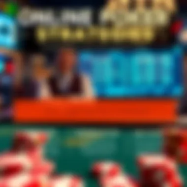 An infographic highlighting key strategies for online cash poker