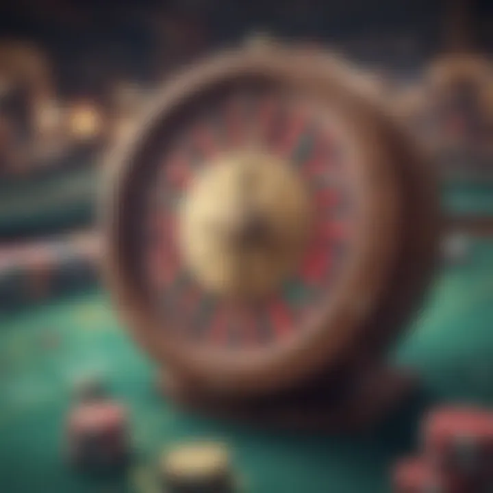 Visual layout of various types of online casino games available