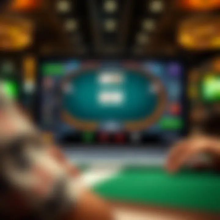 User-Friendly Online Poker Platform Interface Digital poker platform interface