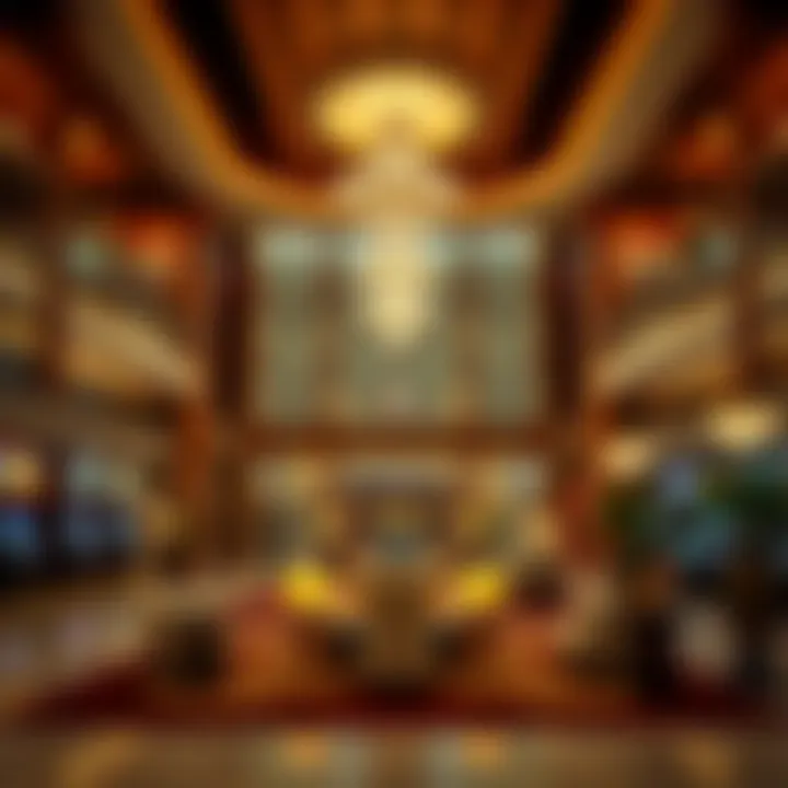 Luxurious Hotel Lobby Luxurious hotel lobby at Seminole Casino Hotel