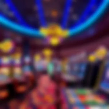 Dazzling gaming floor at Seminole Hard Rock