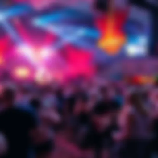 Electric Vibes of Live Music Events Vibrant concert atmosphere at Seminole Hard Rock