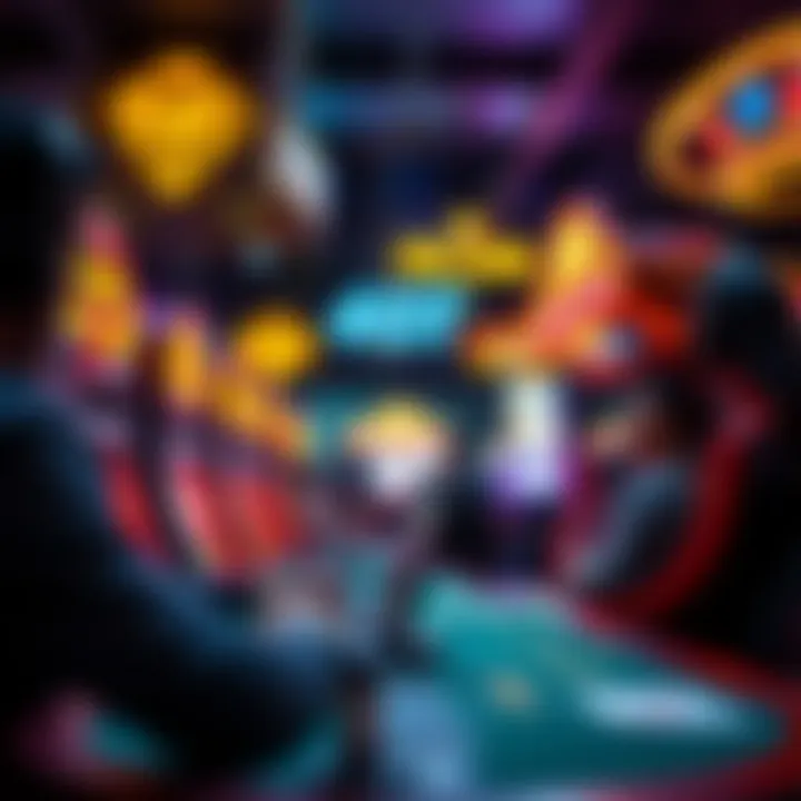 Focused Online Gaming Environment A serene gaming environment promoting a focused online slot gaming experience