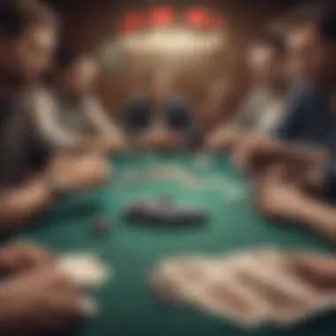 A graphic illustrating the evolution of poker throughout the years