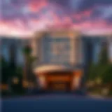 The stunning exterior of Foxwoods Resort Casino showcasing its grandeur