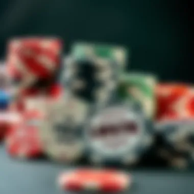 The Variety of Personalized Poker Chip Styles Different styles of personalized poker chips displayed together
