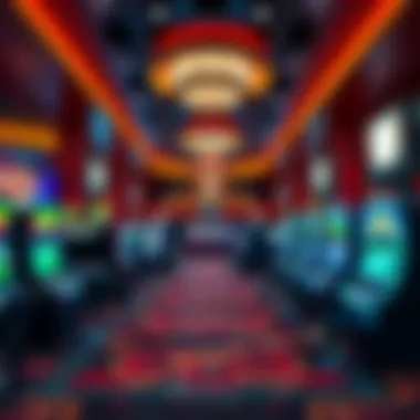 Interior shot of the gaming floor filled with diverse gaming options