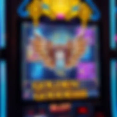 Visual representation of the Golden Goddess slot machine interface