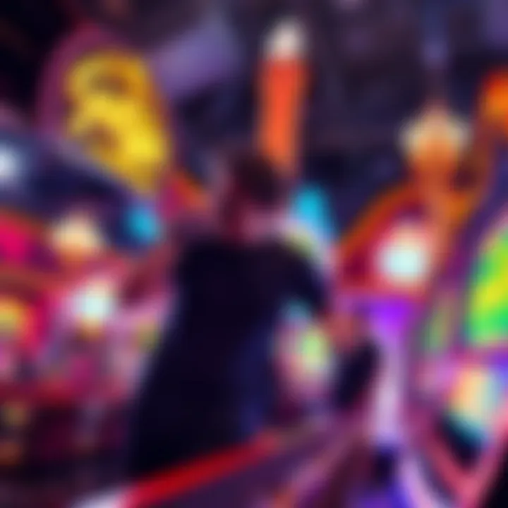 Live Entertainment Experience at Golden Nugget An exciting live entertainment performance happening in the Golden Nugget.