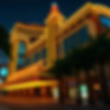 Architectural Brilliance of the Golden Nugget The stunning exterior of the Golden Nugget showcasing its architectural brilliance.