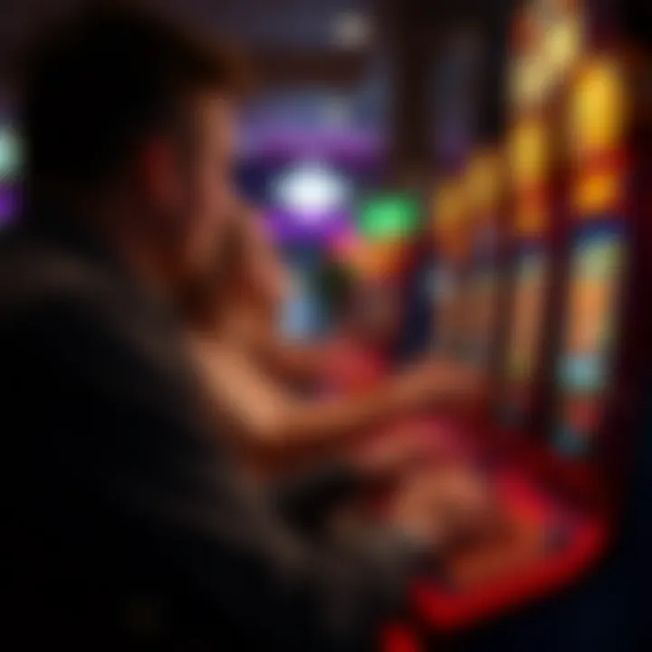 Player enjoying a free online slot game