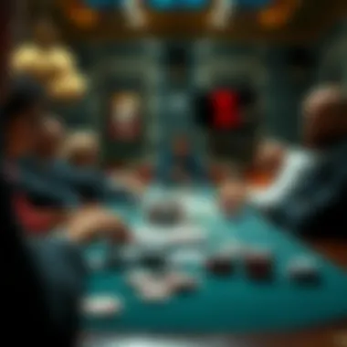 A graphic illustrating the evolution of poker strategies