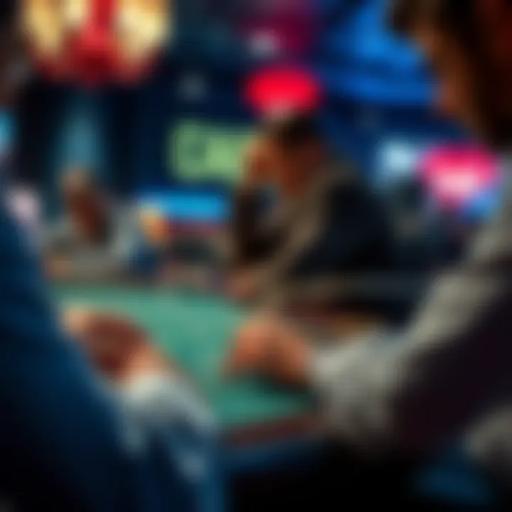 Unique Gaming Strategy in Action A close-up of a unique gaming strategy being implemented