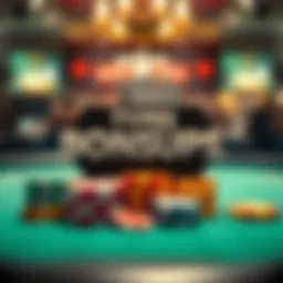 Illustration of various types of bonuses available at Intertops