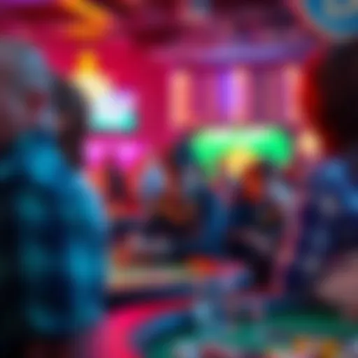 A vibrant scene from the Irish Open showcasing the excitement of the event