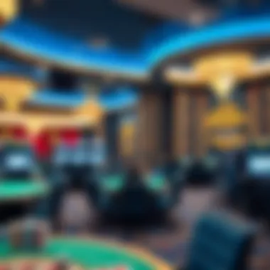 Luxurious Gaming Environment Luxurious gaming environment of Lucky Dreams Casino