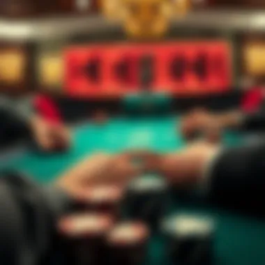 Psychological elements influencing blackjack decisions