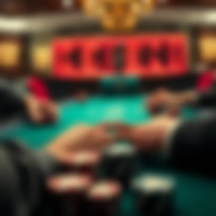 Psychological elements influencing blackjack decisions