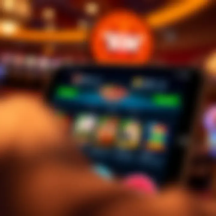 Overview of the Mohegan Sun Online Casino App interface