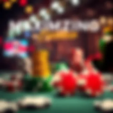 An infographic explaining strategies to maximize winnings in online gambling